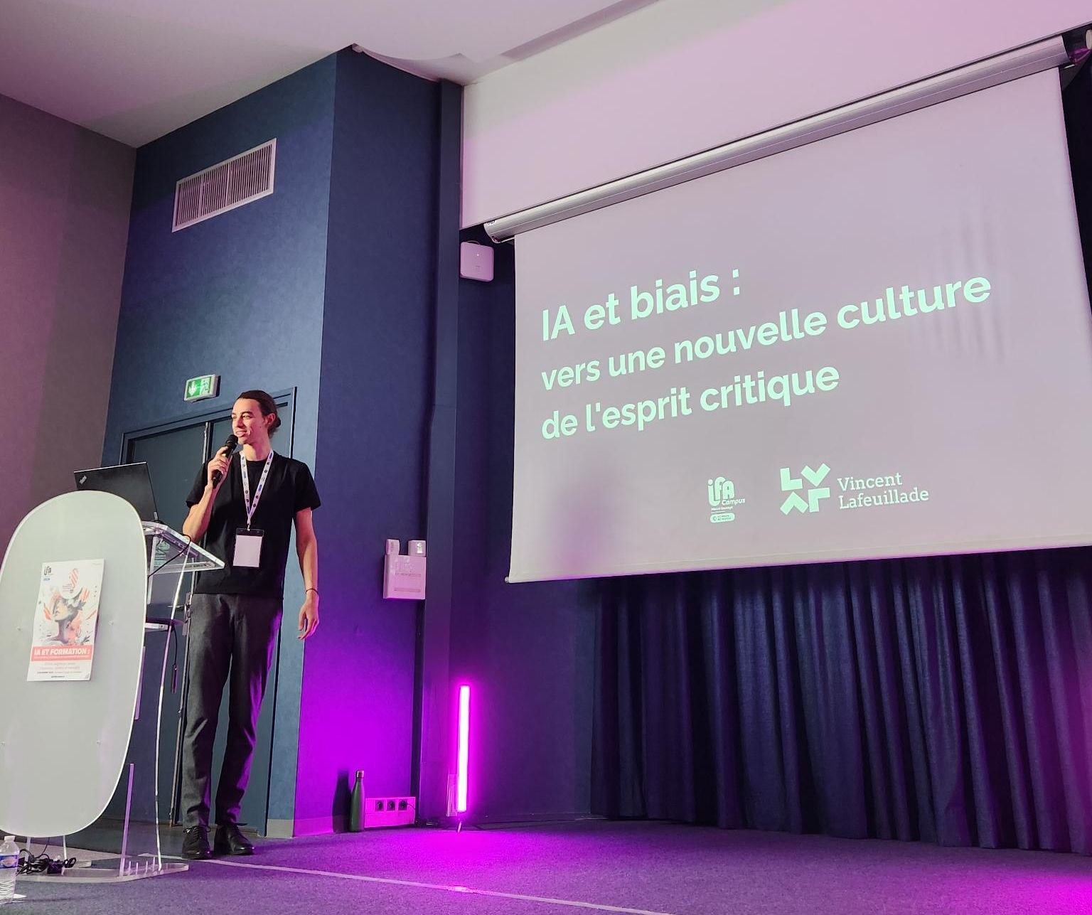 Conference IA avec equipe projet